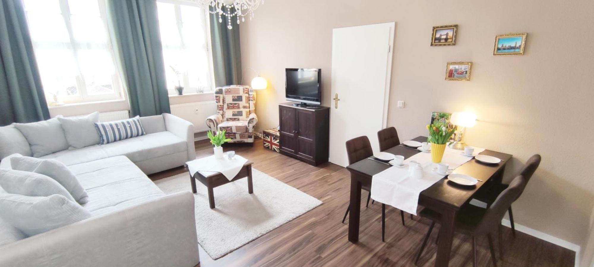 Apartment London Mühlhausen Buitenkant foto